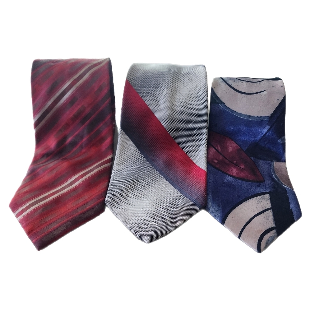 Men's Suit Tie Bundle Vibrant Pierre Carden  Esuvio Napoly Marquis 0719